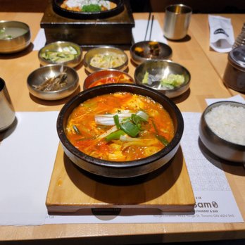 KoSam - Tofu soup - could use some more spiciness. Decently filling, not particularly noteworthy. - Korean Near Me - North York, Ontario