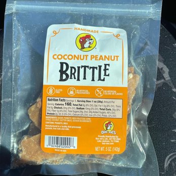 Buc-ee's - Their yummy Buc-ee's Brittle! - Gas Stations Near Me - Temple, Texas