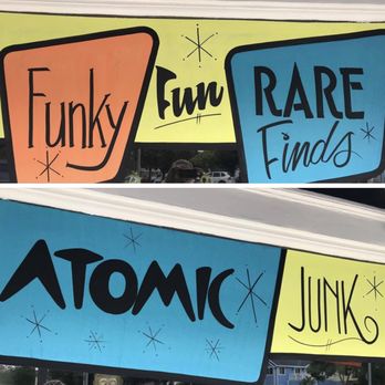 Atomic Junk - Logo - Thrift Stores Near Me - Redondo Beach, California