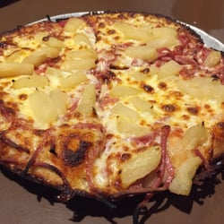 Casablanca Pizza & Pasta Restaurant - Hawiian.  My fav ;)