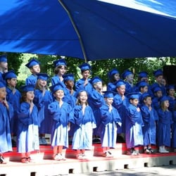 A Child's Place - A Child's Place graduates 35 Pre-K children who are headed off to Kindergraten.  Several Hundred people attended.