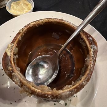 Cafe Brussels - Proof of how good this soup was: I took the first sip and completely forgot to take the picture until the bowl was empty! - Belgian Near Me - Houston, Texas Cafe Brussels - Proof of how good this soup was: I took the first sip and completely forgot to take the picture until the bowl was empty! - Belgian Near Me - Houston, Texas