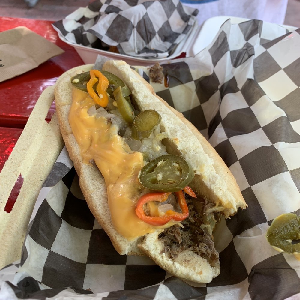 Rude BBQ - Brisket cheesesteak - Barbeque Near Me - Easton, Maryland Rude BBQ - Brisket cheesesteak - Barbeque Near Me - Easton, Maryland