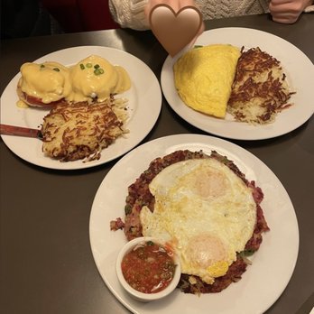 Cajun Kitchen Cafe - Corned Beef Hash & Eggs (bottom) - Breakfast & Brunch Near Me - Goleta, California Cajun Kitchen Cafe - Corned Beef Hash & Eggs (bottom) - Breakfast & Brunch Near Me - Goleta, California