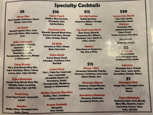Menu photo 4 Asian Cajun Westminster, CO