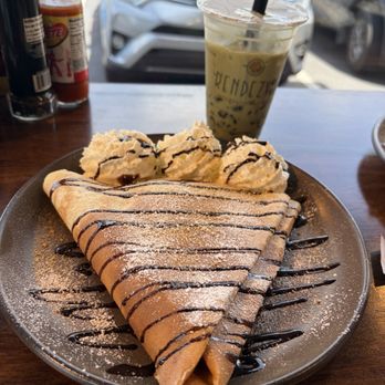 Rendezvous International Café - Matcha Crystal Boba and Crunchy Strawberry Crêpe - Desserts Near Me - Johnson City, Tennessee Rendezvous International Café - Matcha Crystal Boba and Crunchy Strawberry Crêpe - Desserts Near Me - Johnson City, Tennessee