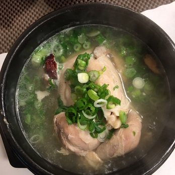 BN Chicken - Traditional Korean Chicken Soup (Samgyetang) - Korean Near Me - Santa Clara, California
