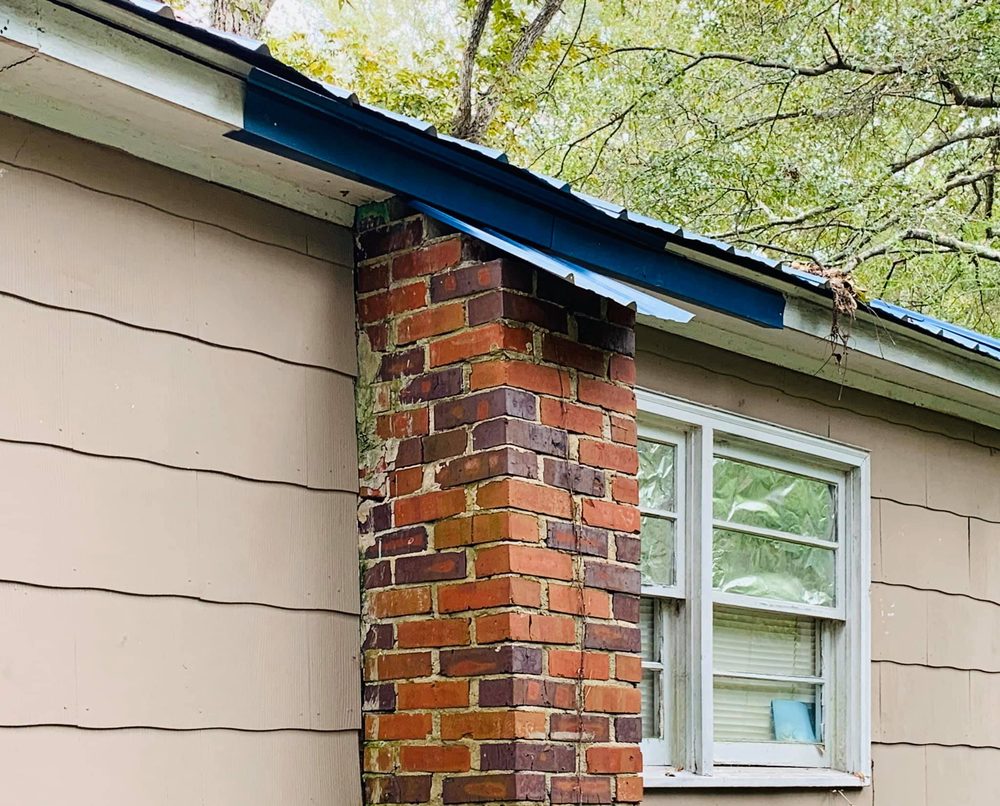 Slide of Brunson's Roofing