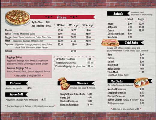 Menu photo 2 Pete's Supreme Pizza Stuart, FL
