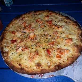 Seaside Cafe - The Seaside Café Signature Pizza - Lobster Bianca - Pizza Near Me - Key West, Florida Seaside Cafe - The Seaside Café Signature Pizza - Lobster Bianca - Pizza Near Me - Key West, Florida