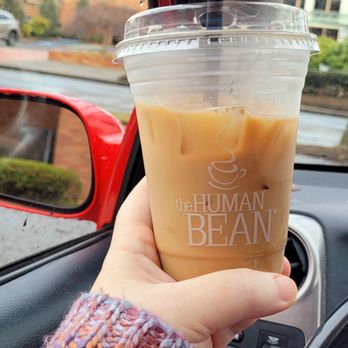 The Human Bean - Iced soy vanilla latte - Coffee & Tea Near Me - Hillsboro, Oregon