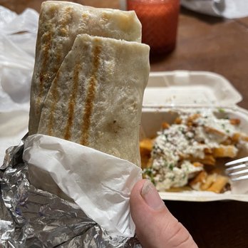 Gyro Heroes - This is their #4 it's huge. And so delicious. - Mediterranean Near Me - Seattle, Washington