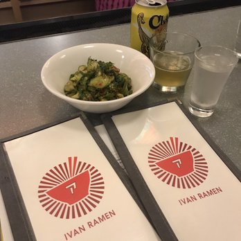 Ivan Ramen - Kyuri Pickles (Beer and Sake yay!) - Ramen Near Me - New York, New York Ivan Ramen - Kyuri Pickles (Beer and Sake yay!) - Ramen Near Me - New York, New York