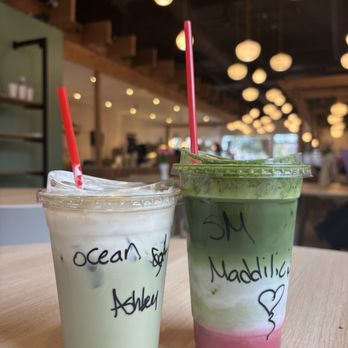 HeeMee - Ocean Latte and Strawberry Matcha Latte - Breakfast & Brunch Near Me - Tucson, Arizona