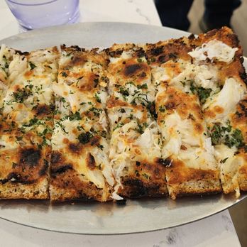 Cook's Seafood - Cheesy crab garlic bread, next time may ask for some melted butter for dipping - Seafood Near Me - Pleasanton, California