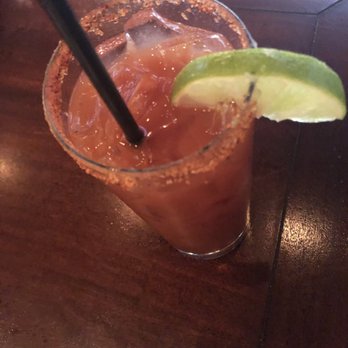 MurLarkey Distilled Spirits - Bloody Mary with shot of infused chipotle whiskey...BEST. BLOODY. EVER!!! - Distilleries Near Me - Manassas, Virginia