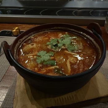 Muan Jai Thai Kitchen - Tom yum (small) - Thai Near Me - Chicago, Illinois Muan Jai Thai Kitchen - Tom yum (small) - Thai Near Me - Chicago, Illinois