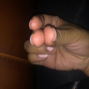 Fabulous Nails - You can see the space between my actual nail and the acrylic where she just added extra glue - Nail Salons Near Me - Garden Grove, California Fabulous Nails - You can see the space between my actual nail and the acrylic where she just added extra glue - Nail Salons Near Me - Garden Grove, California