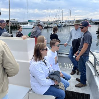 Discovery Whale Watch - On the aft port rail looking aft. - Whale Watching Tours Near Me - Monterey, California