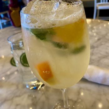 True Food Kitchen - Rose sangria. Good but doesn't seem to be rose.... - Vegetarian Near Me - Annapolis, Maryland