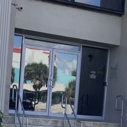 Outside