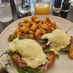 Eggs Benedict $19 Eggs Benedict $19