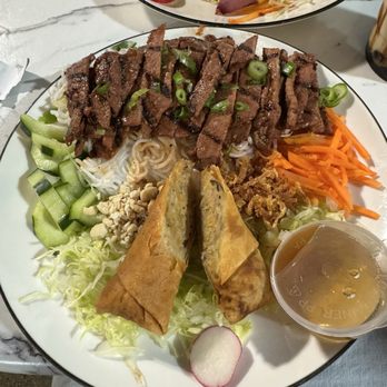 Viet Kitchen & Tea House - Vermicelli Noodle with Grilled Meat - Vietnamese Near Me - Sterling, Virginia Viet Kitchen & Tea House - Vermicelli Noodle with Grilled Meat - Vietnamese Near Me - Sterling, Virginia