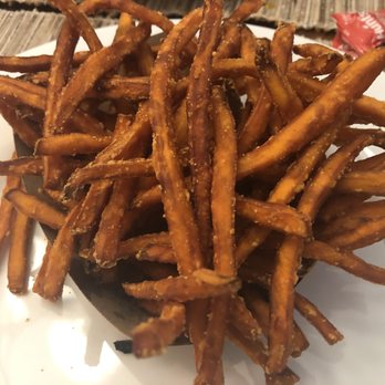 Cafe Bernardo  - Sweet potato French fries for dessert. - New American Near Me - Davis, California