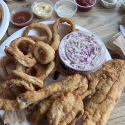 Fish Onion Dinner