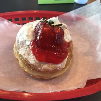 Peña's TX Cafe - Strawberry Cronut - Donuts Near Me - Houston, Texas Peña's TX Cafe - Strawberry Cronut - Donuts Near Me - Houston, Texas