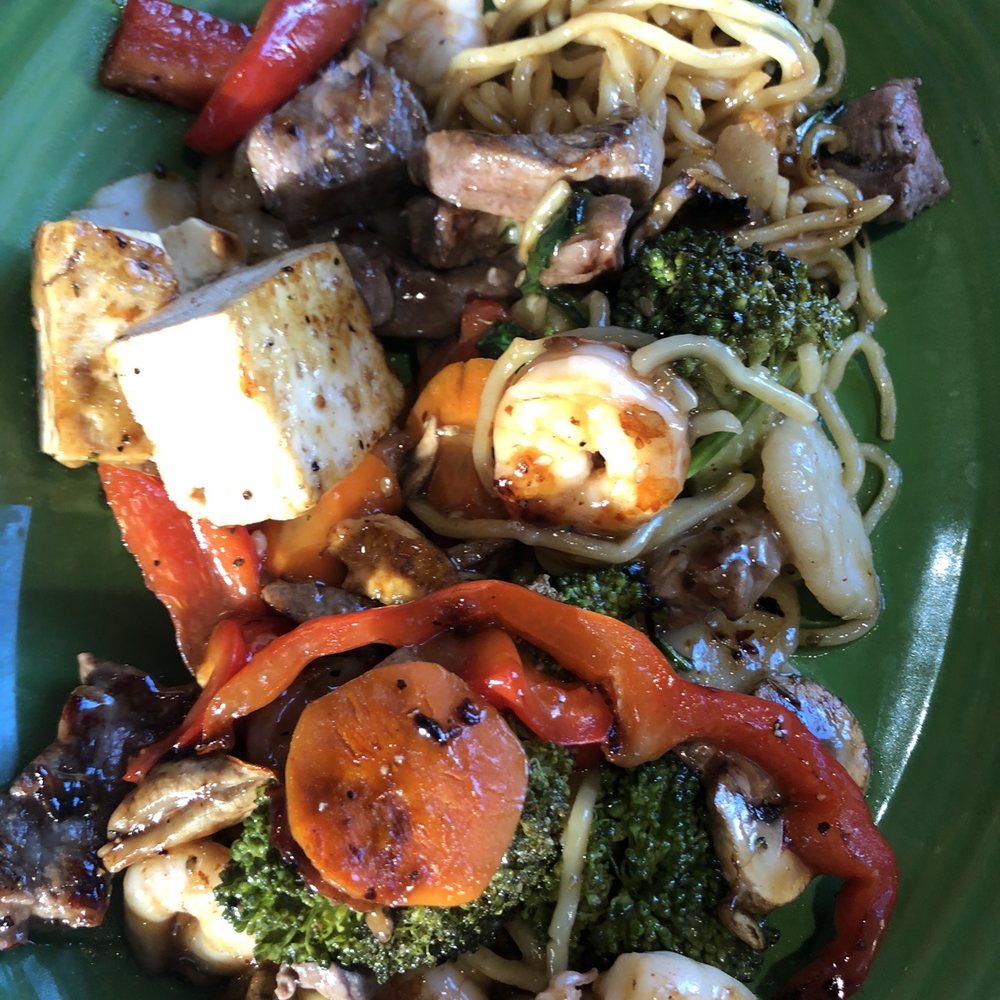 Fire + Ice - One of my grilled food plate - New American Near Me - Anaheim, California