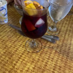 Housemade sangria Housemade sangria