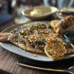 Parche - Grilled fish with herbs was so good