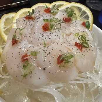 Awesome Sushi - Scallops sashimi - Japanese Near Me - Long Beach, California