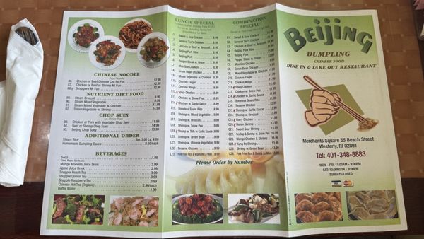 Menu photo 2 Beijing Dumpling Westerly, RI