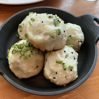 Asia Live - Our #1 Seller Famous Sheng Jian Bao 'SJB' Daily Made Pan-Fried Pork Dumplings (5) - Pan Asian Near Me - Santa Clara, California Asia Live - Our #1 Seller Famous Sheng Jian Bao 'SJB' Daily Made Pan-Fried Pork Dumplings (5) - Pan Asian Near Me - Santa Clara, California