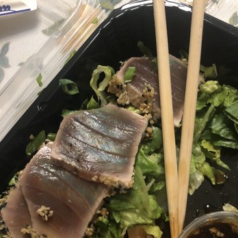 Bonefish Grill - Blue Ahi tuna - Seafood Near Me - Palm Beach Gardens, Florida