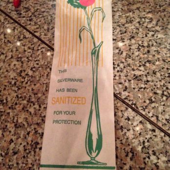 Chuy's - Sanitized silverware with prayers on the back. - Tex-Mex Near Me - Springfield, Virginia Chuy's - Sanitized silverware with prayers on the back. - Tex-Mex Near Me - Springfield, Virginia