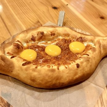 Jana Grill & Bakery - Ajarian Khachapuri - Large - Lebanese Near Me - Watertown, Massachusetts