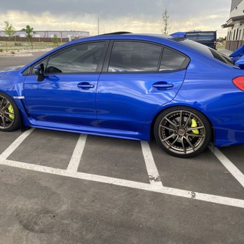 Elite Customz - 2018 Subaru STI Limited 19x8.5 Niche DFS Bronze 245/35R19 Yokohama Advan V105 Silvers NeoMax Coilovers - Auto Customization Near Me - Frederick, Colorado