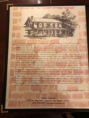Menu photo 1 Maxime's At The Inn Kingwood, WV Menu photo 1 Maxime's At The Inn Kingwood, WV