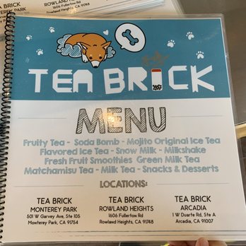 Tea Brick - Arcadia - Menu! - Bubble Tea Near Me - Arcadia, California Tea Brick - Arcadia - Menu! - Bubble Tea Near Me - Arcadia, California