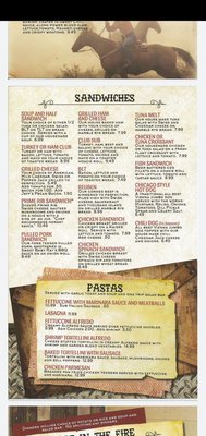 Menu photo 3 B&B Hitching Post Portage, WI