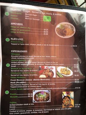 Menu photo 3 Tacos Jalisco Harrison, AR