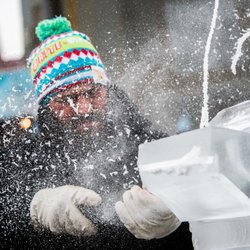 Elegant Ice Sculptures