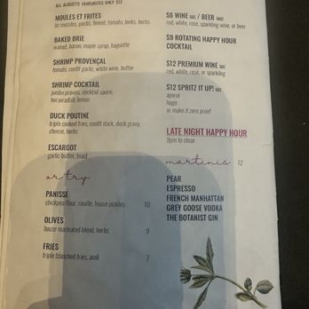 Alouette Bistro - French Near Me - Vancouver, British Columbia