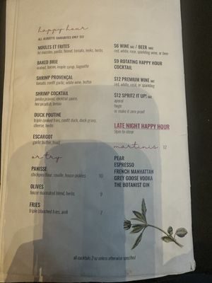 Menu photo 2 Alouette Bistro Vancouver, BC