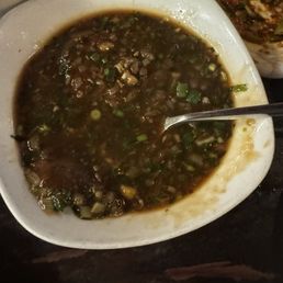 VEGETABLE COINS IN MANCHURIAN SAUCE