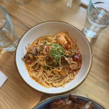 NEP Cafe - Irvine - Seafood Tom Kha Pasta - Breakfast & Brunch Near Me - Irvine, California