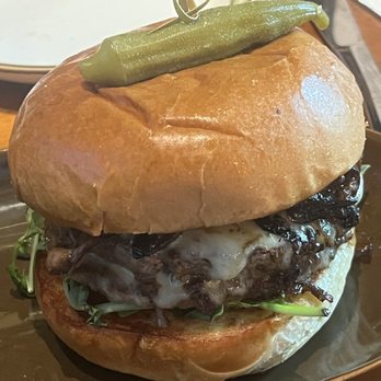 The Golden Spur Grill - Mushroom Swiss Burger - Breakfast & Brunch Near Me - Columbia, South Carolina